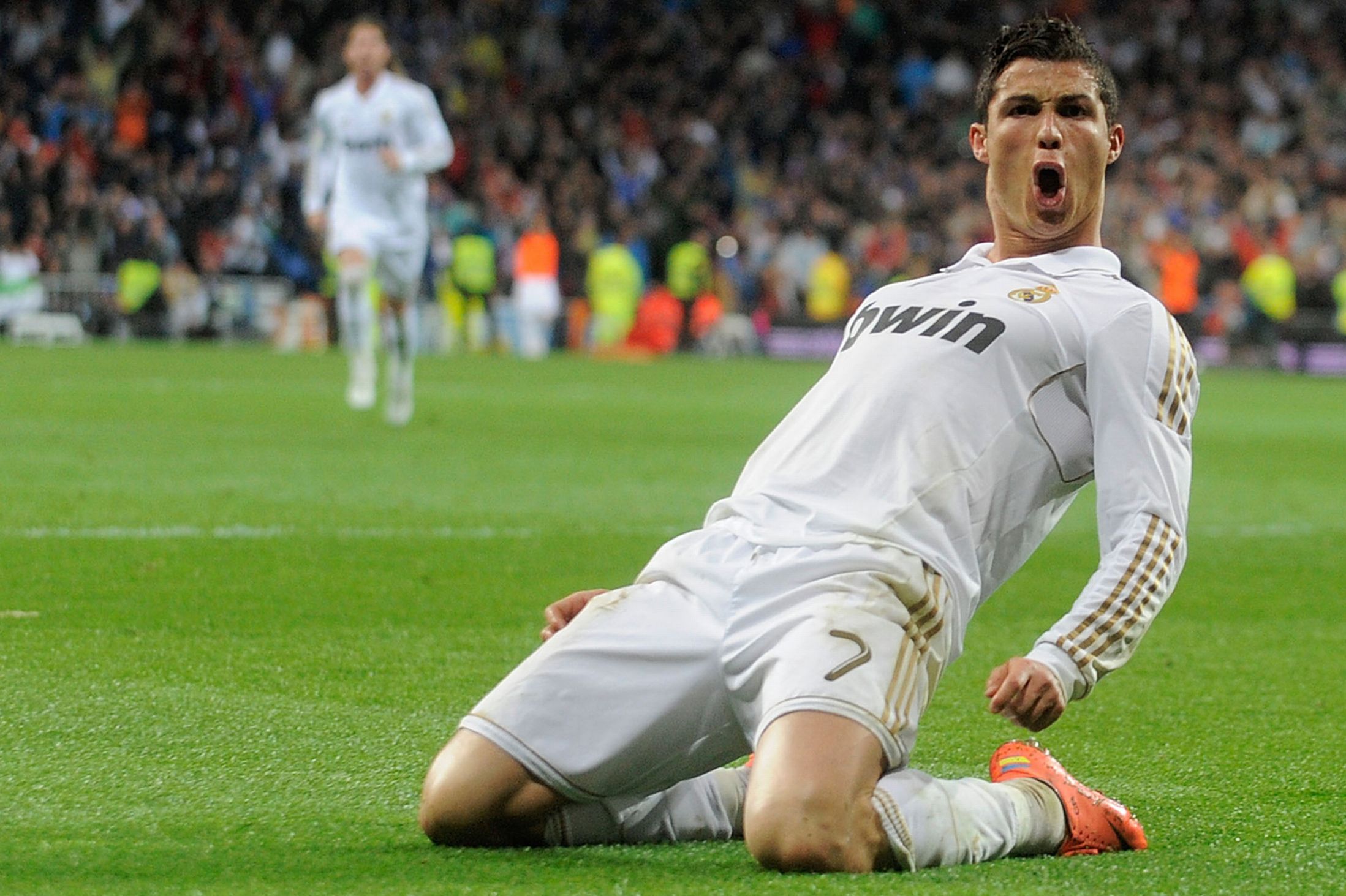 Cristiano Ronaldo Celebration HD Background