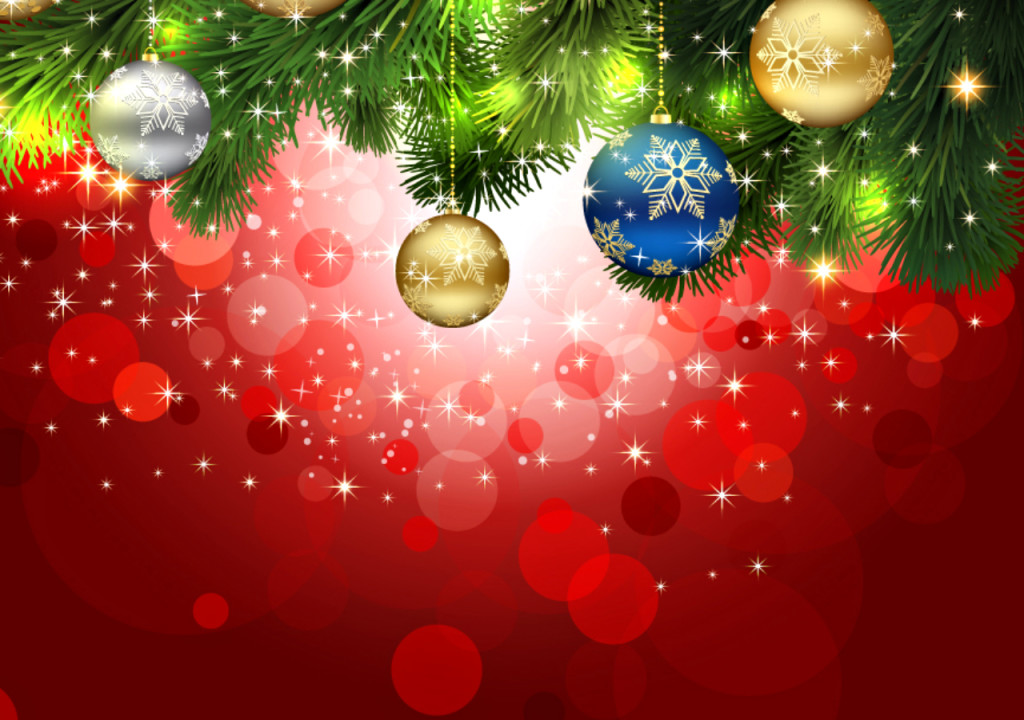 Merry Christmas Happy Holiday Wallpaper Hd Desktop Pc