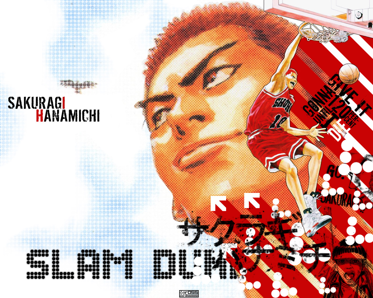 Hanamicchi Skuragi Image Picture Slam Dunk Anime Hd Wallpapers