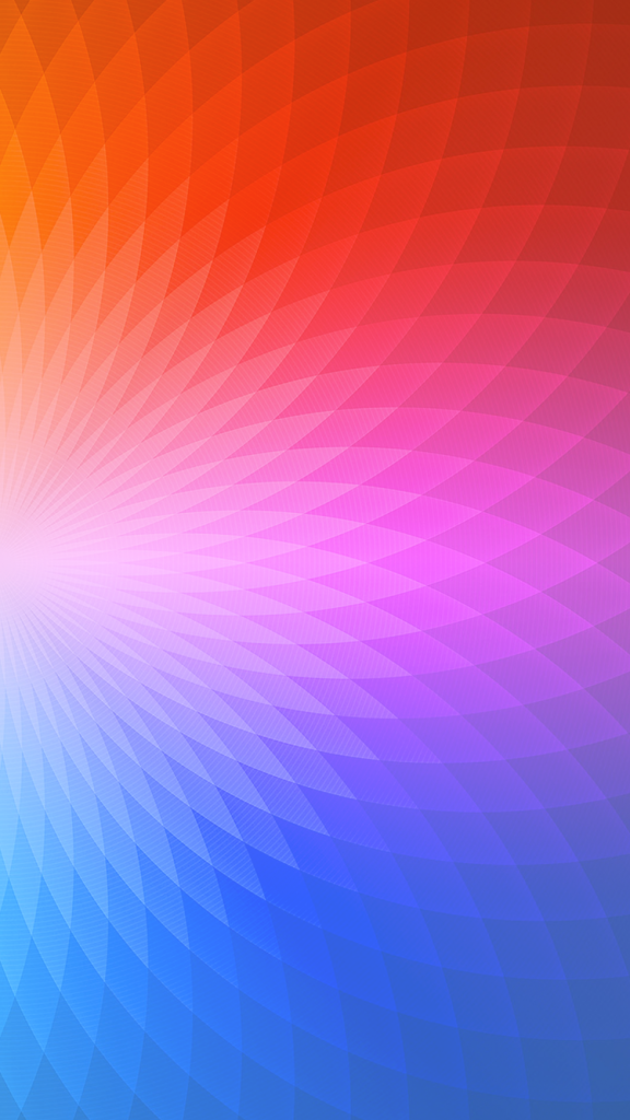 Geometric Rainbow Gradient iPhone 6 Wallpaper