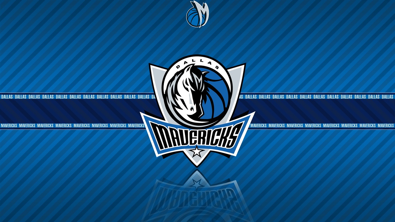 NBA Team Dallas Mavericks Team Logo Reflection Image ...